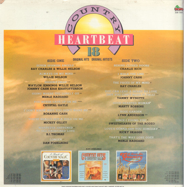 Various : Country Heartbeat (LP, Comp)