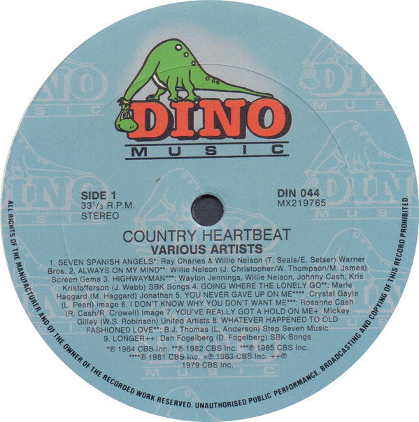 Various : Country Heartbeat (LP, Comp)