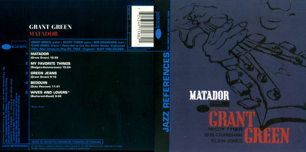 Grant Green : Matador (CD, Album, RE, Dig)