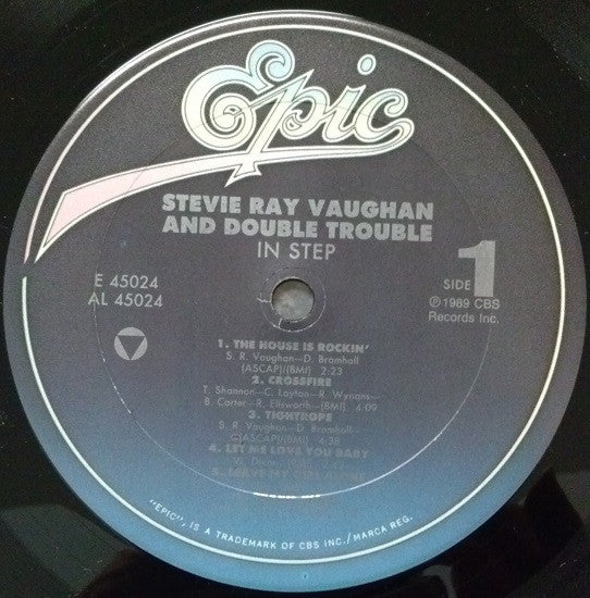 Stevie Ray Vaughan And Double Trouble* : In Step (LP, Album)