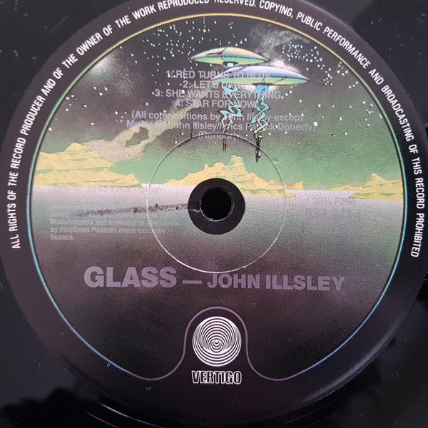 John Illsley : Glass (LP, Album)