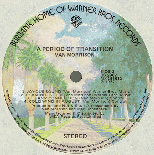 Van Morrison : A Period Of Transition (LP, Album)