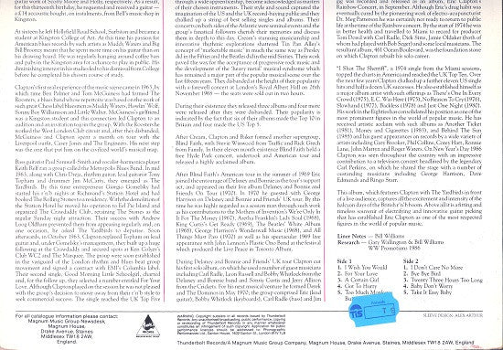 Eric Clapton : The Survivor (LP, Comp)