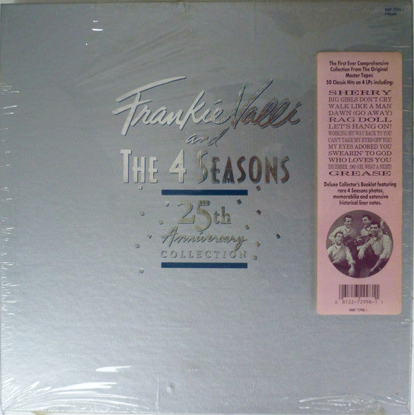 Frankie Valli And The Four Seasons : 25th Anniversary Collection (4xLP, Comp, All)