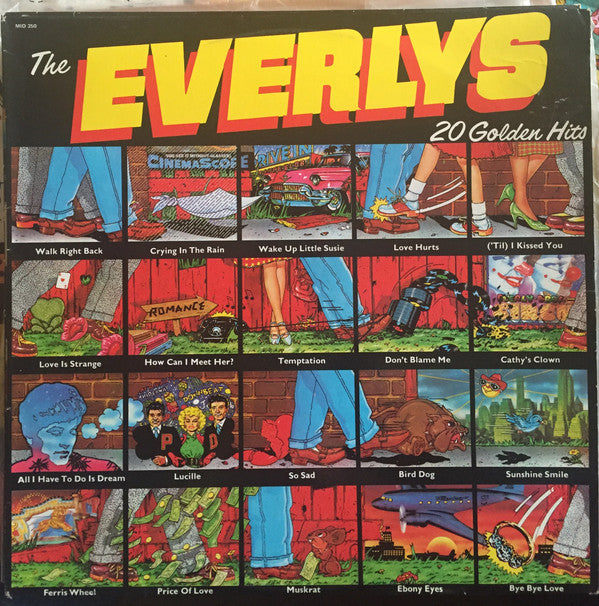 Everly Brothers : The Everlys 20 Golden Hits (LP, Comp, RE)