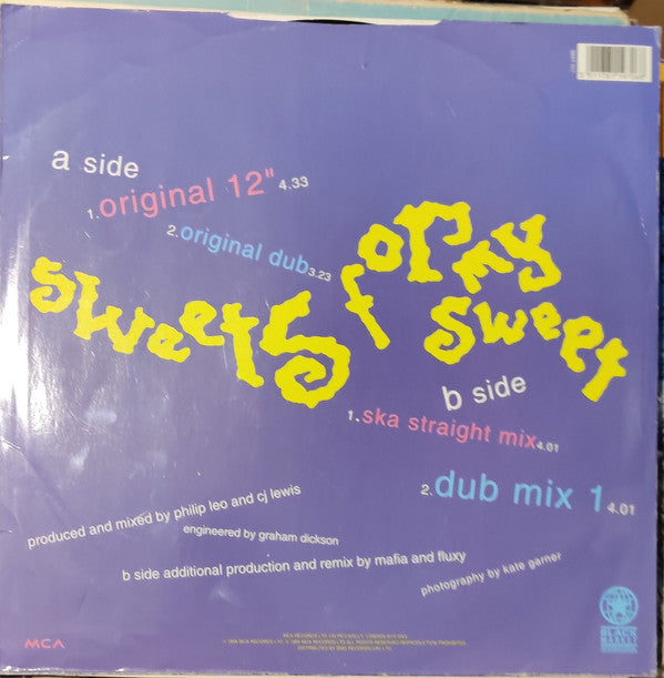 CJ Lewis : Sweets For My Sweet (12")