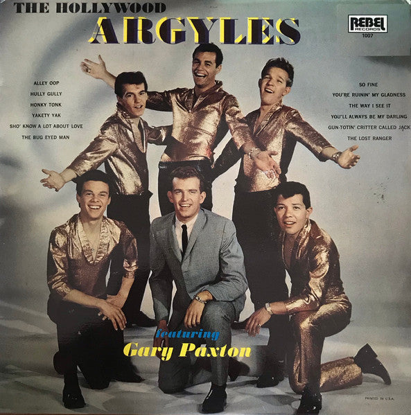 The Hollywood Argyles* Featuring Gary Paxton : The Hollywood Argyles (LP, Album, RE)