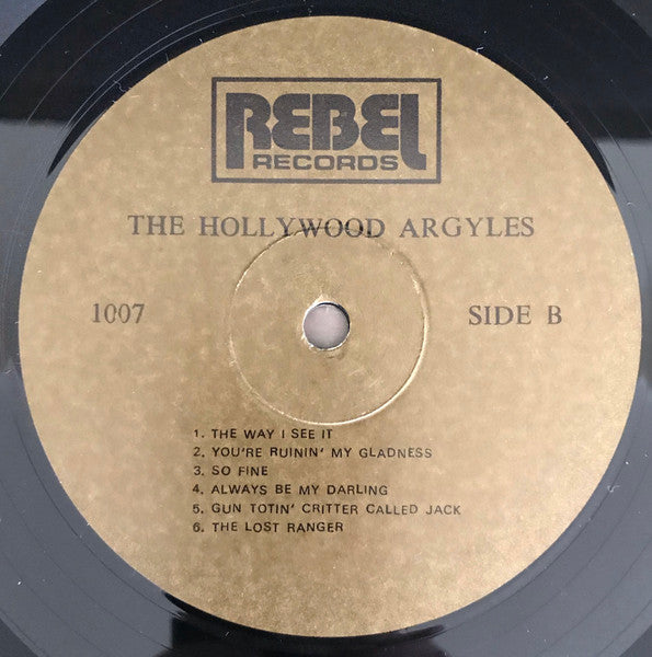 The Hollywood Argyles* Featuring Gary Paxton : The Hollywood Argyles (LP, Album, RE)
