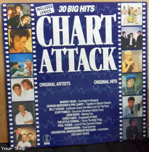 Various : Chart Attack (2xLP, Comp, Gat)