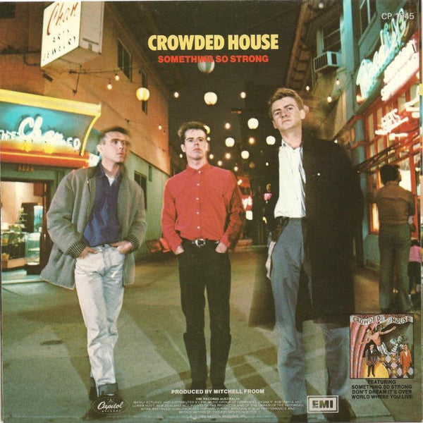 Crowded House : Something So Strong (7", Single)