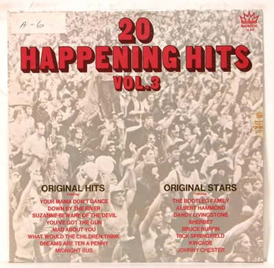 Various : 20 Happening Hits Vol. 3 (LP, Comp, Ltd)