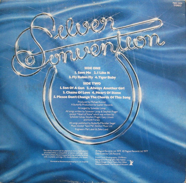 Silver Convention : Silver Convention (LP, Album)