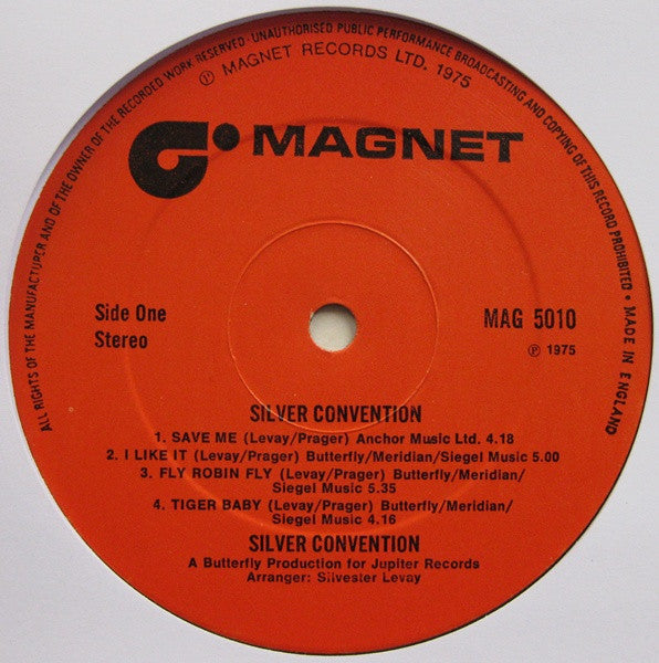 Silver Convention : Silver Convention (LP, Album)