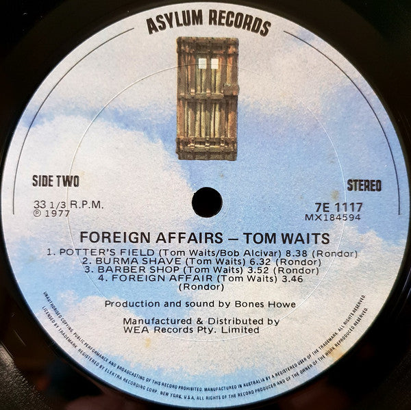 Tom Waits : Foreign Affairs (LP, Album)