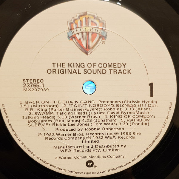 Various : The King Of Comedy O.S.T (LP, Album)