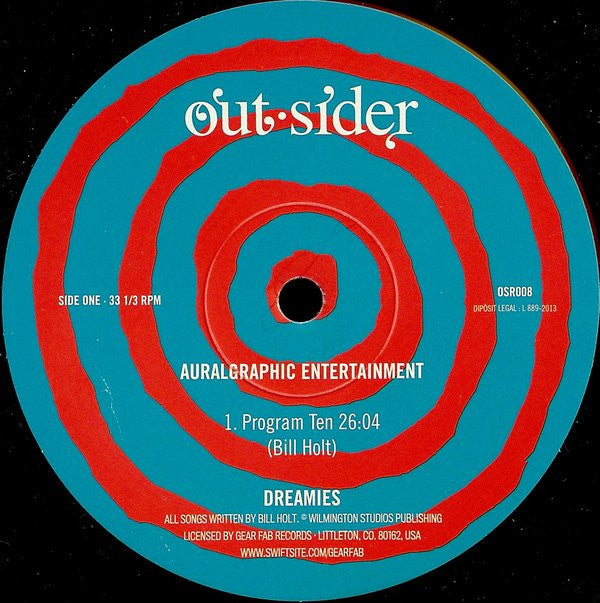 Dreamies : Auralgraphic Entertainment (LP, Album, RE, RM)