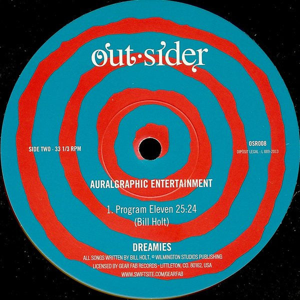 Dreamies : Auralgraphic Entertainment (LP, Album, RE, RM)