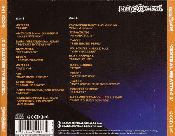 Various : Central Heating 2 (2xCD, Comp)