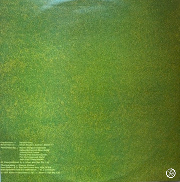 John Paul Young : Green (LP, Album)