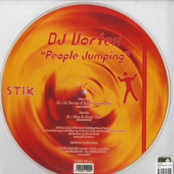 DJ Vortex : People Jumping (12", Pic)