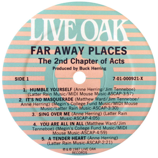 2nd Chapter Of Acts : Far Away Places (LP, Album)