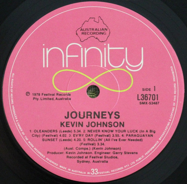 Kevin Johnson (5) : Journeys (LP, Album)