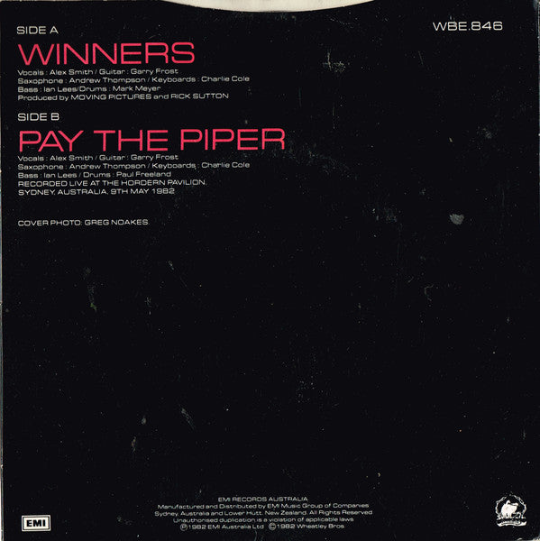 Moving Pictures (2) : Winners (7", Single)