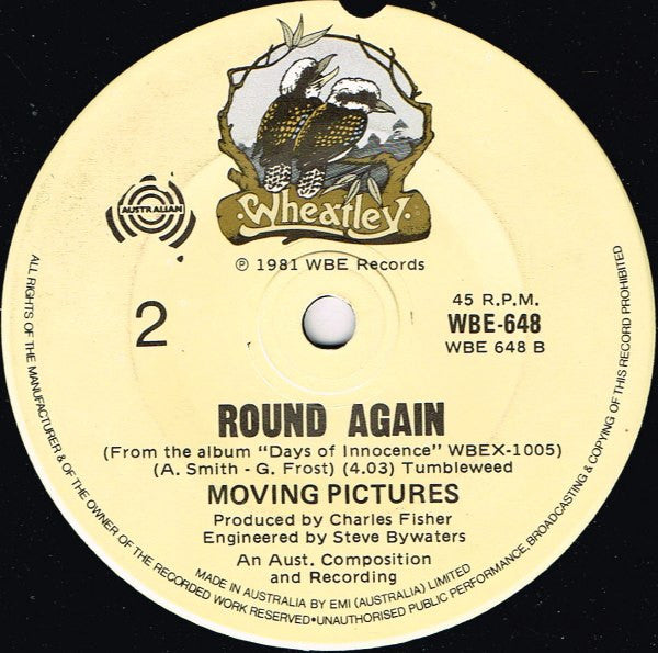 Moving Pictures (2) : What About Me? (7", Single, RP)