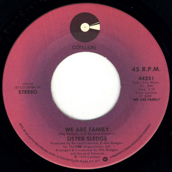 Sister Sledge : We Are Family (7")