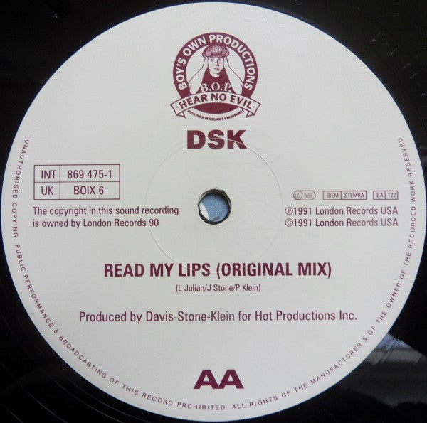 DSK : What Would We Do (12")