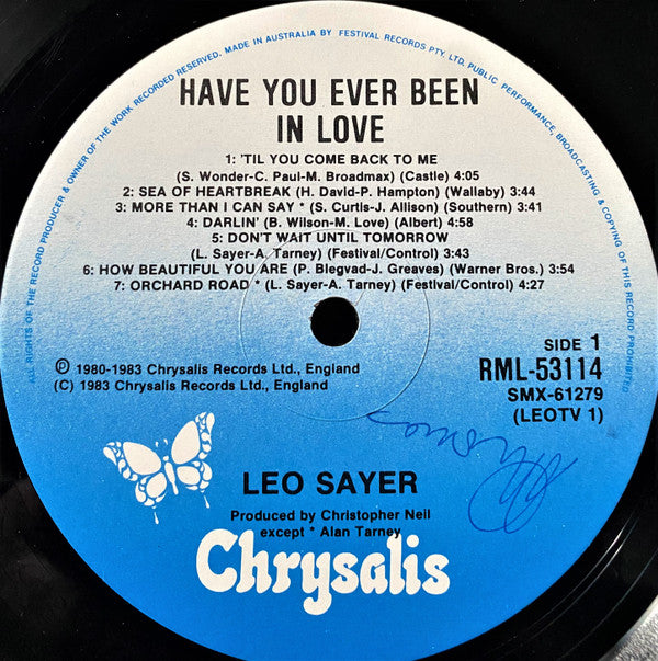 Leo Sayer : Have You Ever Been In Love (LP)