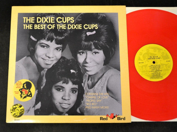 The Dixie Cups : The Best Of The Dixie Cups (LP, Comp, Red)