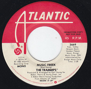 The Trammps : Music Freek (7&quot;, Mono, Promo)