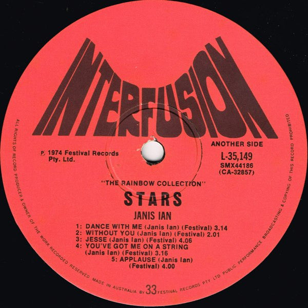 Janis Ian : Stars (LP, Album)