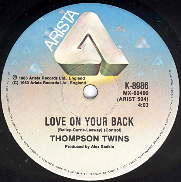 Thompson Twins : Love On Your Side (7")