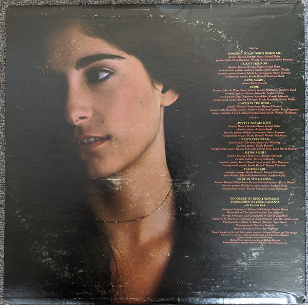 Karla Bonoff : Karla Bonoff (LP, Album)