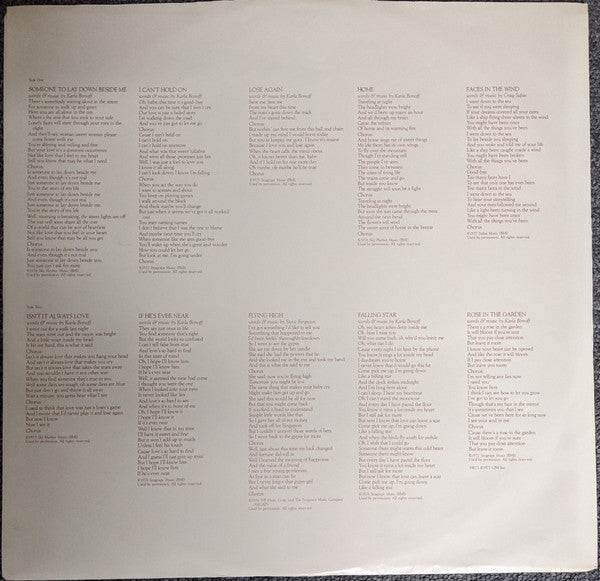 Karla Bonoff : Karla Bonoff (LP, Album)