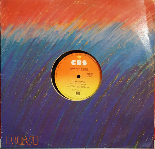 Gary&#39;s Gang : Keep On Dancin&#39; (12&quot;)