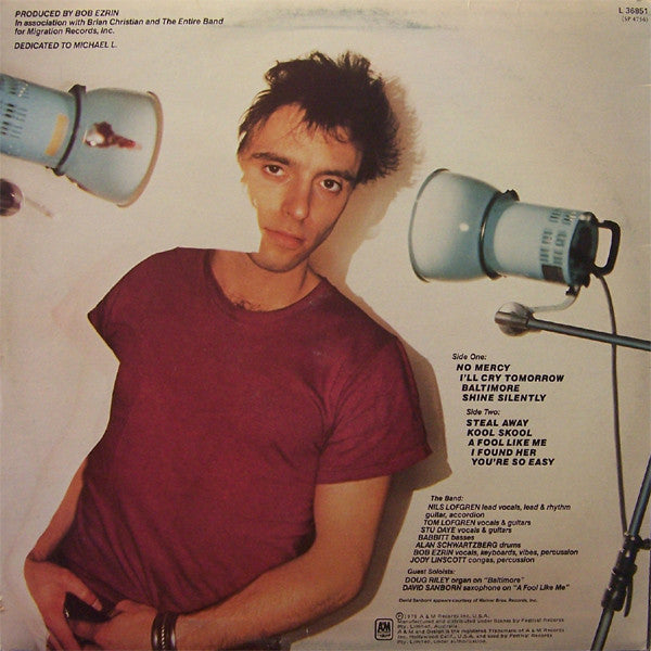 Nils Lofgren : Nils (LP, Album)