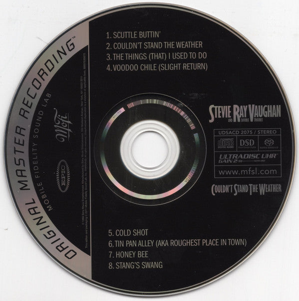 Stevie Ray Vaughan & Double Trouble : Couldn't Stand The Weather (SACD, Hybrid, Album, Ltd, Num, RE, RM)