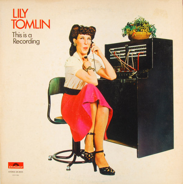 Lily Tomlin : This Is A Recording (LP, Album, Ter)