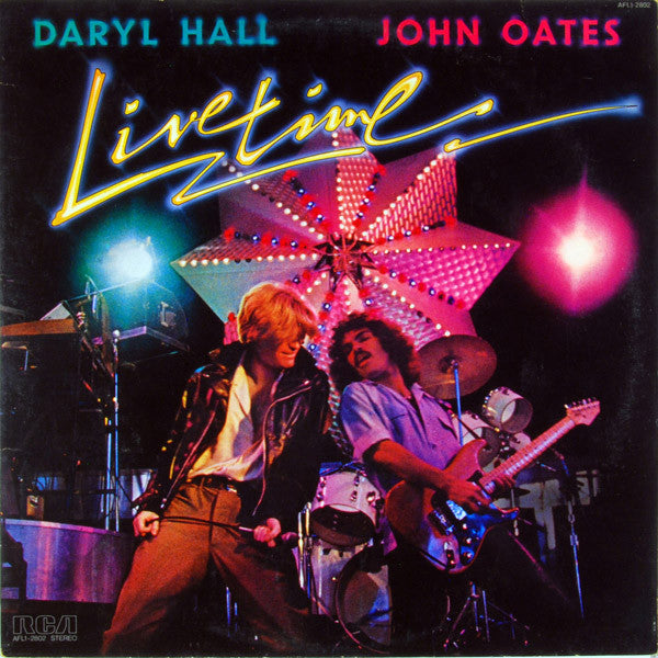 Daryl Hall &amp; John Oates : Livetime (LP, Album, Ind)