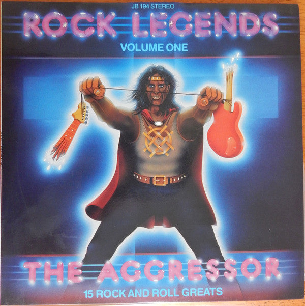 Various : Rock Legends Volume One : The Aggressor (LP, Comp)