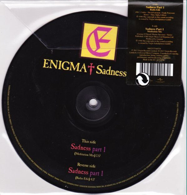 Enigma : Sadness Part I (7", Ltd, Pic)