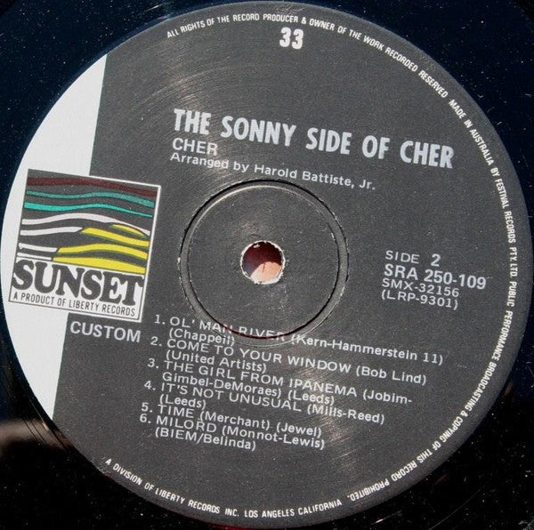 Cher : The Sonny Side Of Cher (LP, Album, RE)