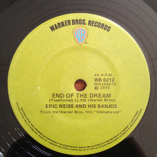 Eric Weissberg : End Of The Dream / Dueling Banjos  (7&quot;, Single)