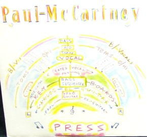 Paul McCartney : Press (7", Single)