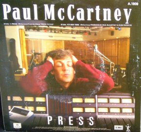 Paul McCartney : Press (7", Single)