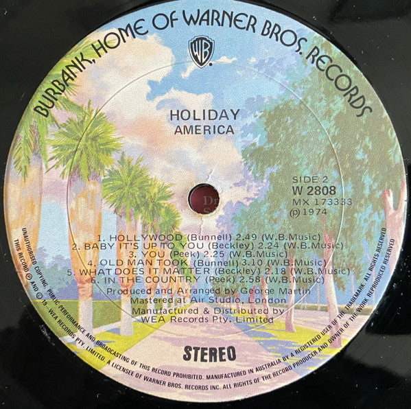 America (2) : Holiday (LP, Album)