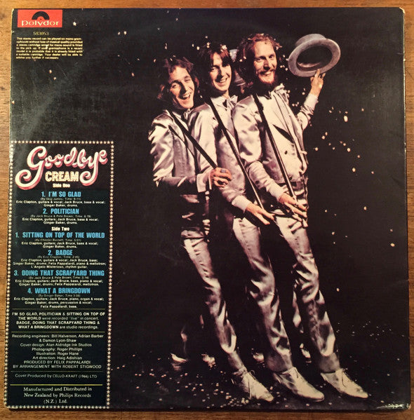 Cream (2) : Goodbye (LP, Album, Gat)